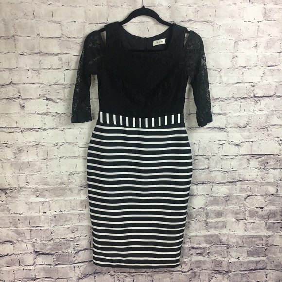 Lace Cut Out Shoulder Dress - Picture 5 of 7